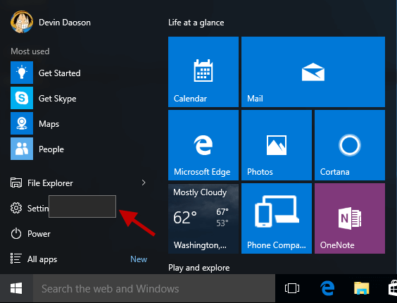 Power (Sleep, Shut down, Restart) Options Missing from Start Menu