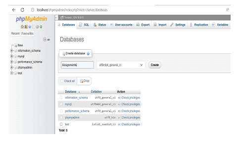 PHP program to Fetch Data from Localhost Server Database using XAMPP