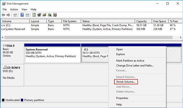 How to Create and Format a Hard Disk Partition in Windows 10