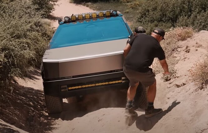 Tesla Cybertruck extreme off-road test shows the electric pickup is more than just a futuristic meme