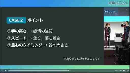 深みあるキャラ表現のために，アクターが手伝えることがある。モーションアクター側からのゲーム制作者への提言とは？［CEDEC 2024］