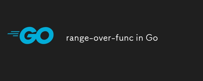 range-over-func in Go