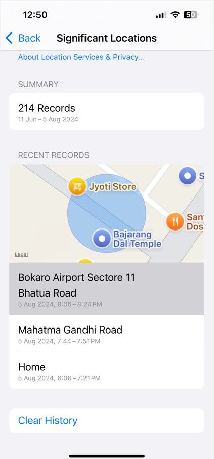 How to Find Your Location History on iPhone or iPad