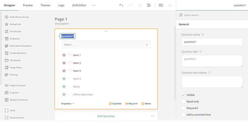 Tripetto Alternative: A Comprehensive Comparison with SurveyJS