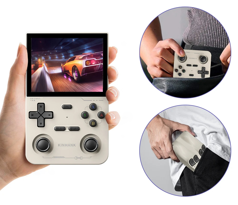 K36: New pocket-sized retro gaming handheld released with curious design choices