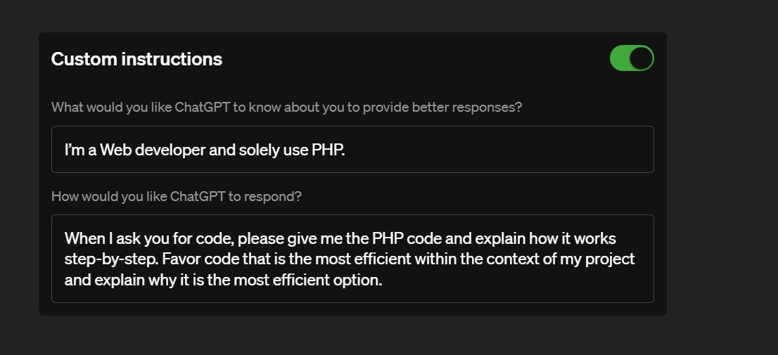 The 5 Best Ways to Use ChatGPT Custom Instructions