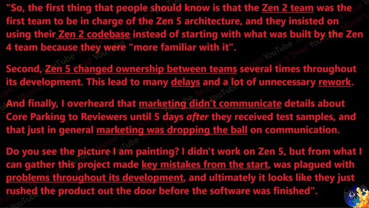 Zen 5 issues: Ryzen 9000 CPUs reportedly suffered development troubles as bugs like flawed core parking surface