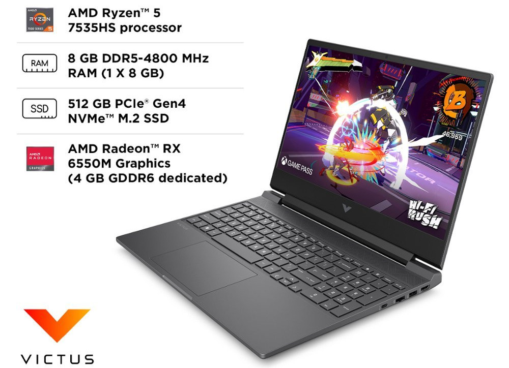 Deal | Affordable HP Victus gaming laptop with RTX 3050-beating RX 6550M gets 40% discount in Best Buy sale