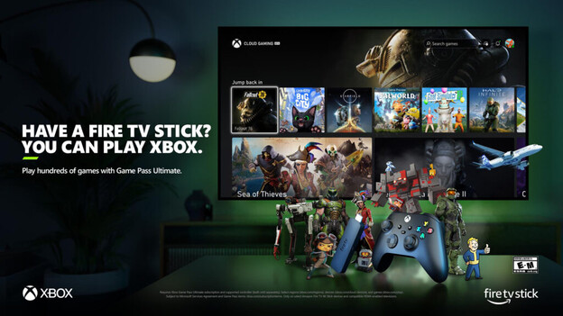 Microsoft and Amazon bring Xbox Gaming to Fire TV devices