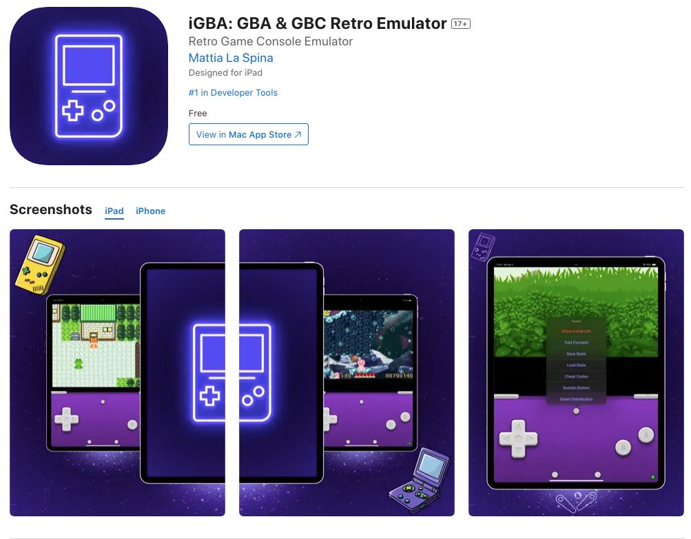 The First Game Emulator in the App Store Is Already Gone