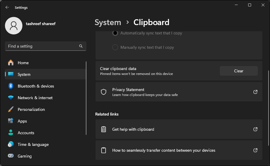 How to Fix Copy and Paste Not Working in Windows 11