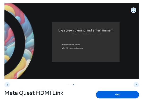 Meta Quest HDMI Link turns select Meta Quest headsets into external displays for HDMI/DisplayPort devices