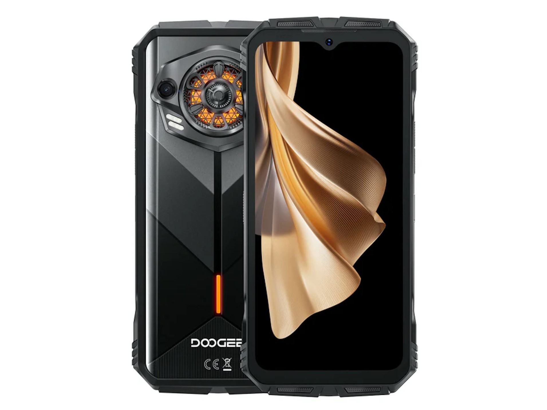 Doogee S punk: Rugged smartphone with powerful speakers, configurable LEDs and 10800 mAh battery