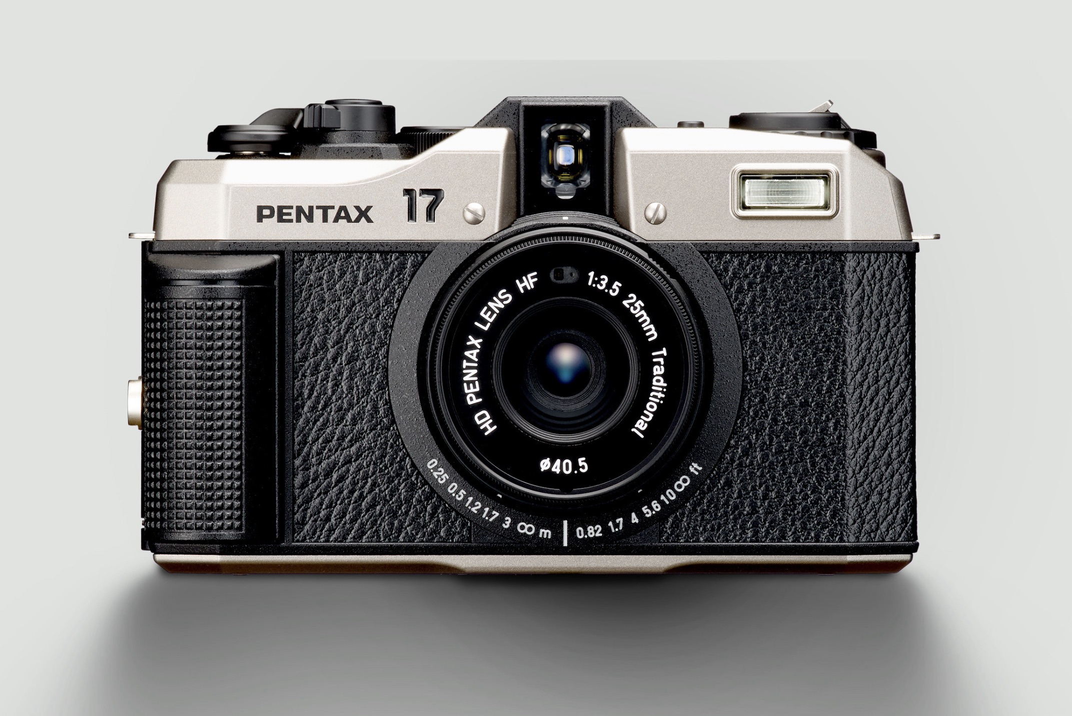 Pentax 17 compact film camera launches with vertical half-frame format and retro styling