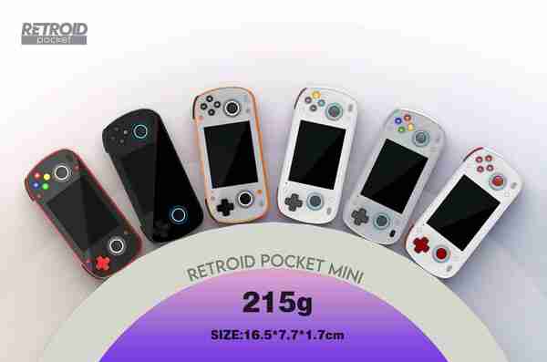 Retroid Pocket Mini shown as pocket-sized OLED gaming handheld in new official images