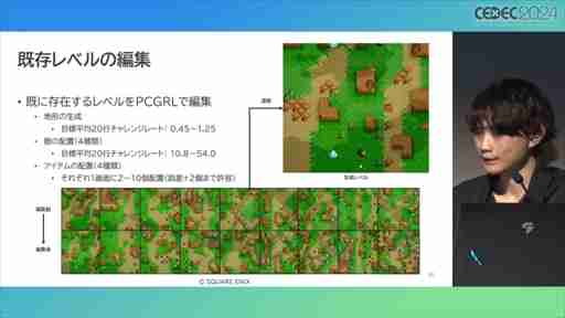 AIが腕前を分析し，難度を自動調節してくれる日も近い？ その手法とレベル自動生成への応用が語られたセッションをレポート［CEDEC 2024］