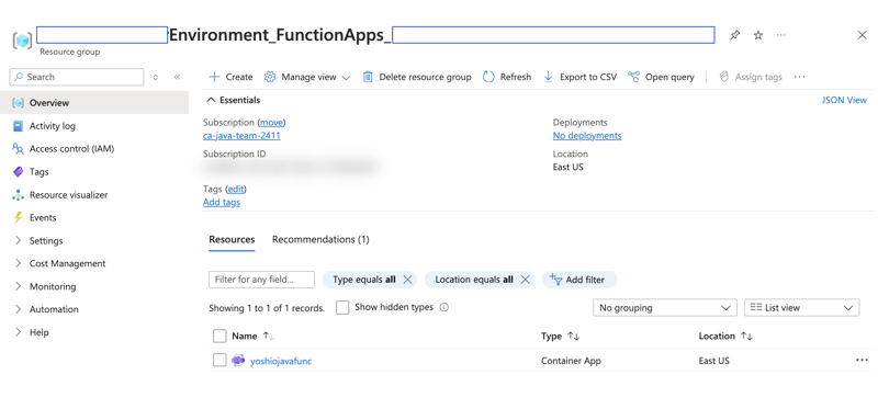 Comparison of Two Methods for Deploying Azure Functions to Azure Container Apps