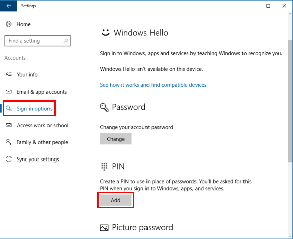 How to Enable PIN Requirements and Create a Complexity PIN