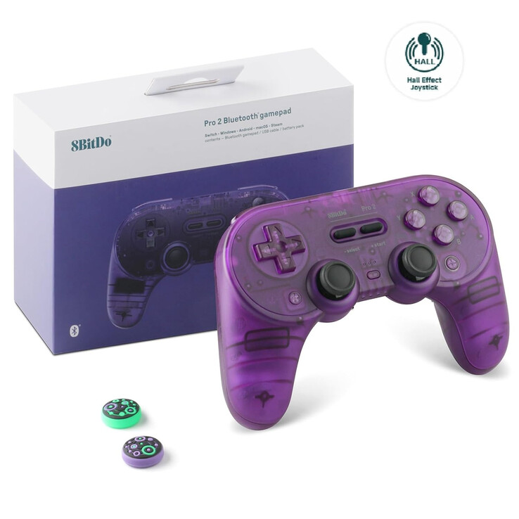 New 8BitDo Pro 2 refresh released with Hall effect joysticks and even steeper launch discounts