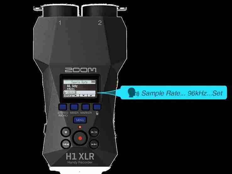 Zoom unveils H1 XLR portable sound recorder capable of clip-free recordings using 32-bit float audio and dual A/D converter circuits