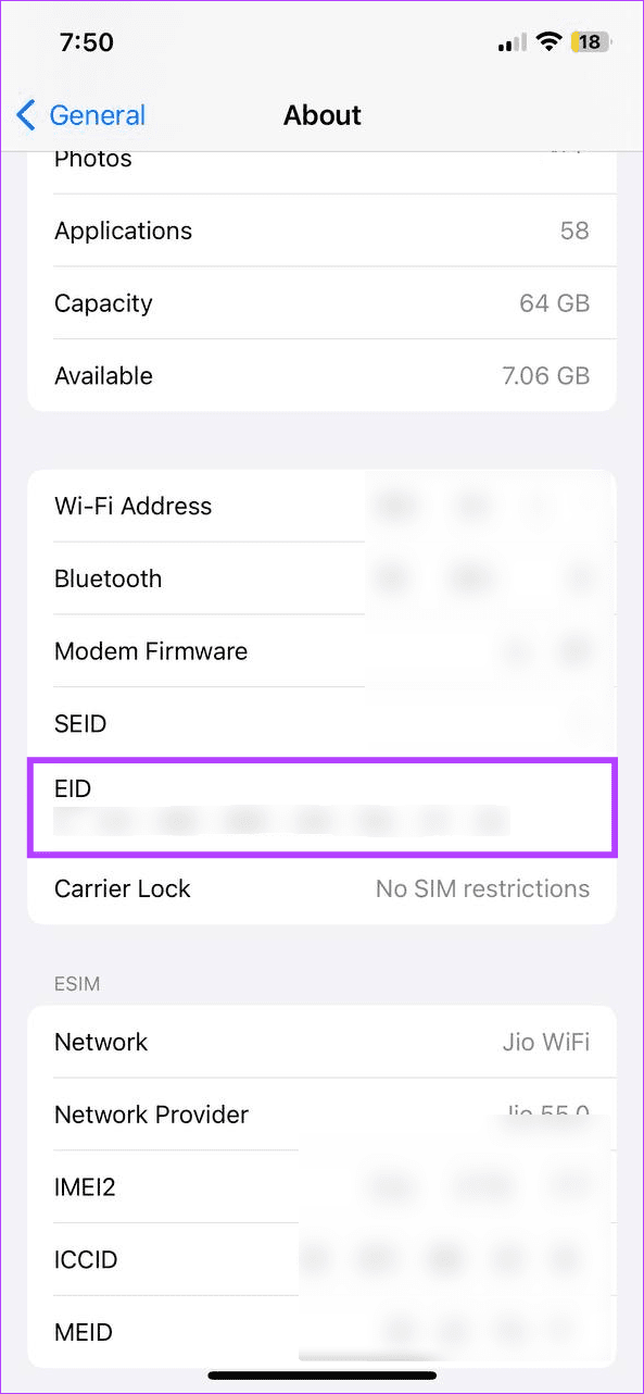 What Is EID Number on iPhone and How Can You Find It