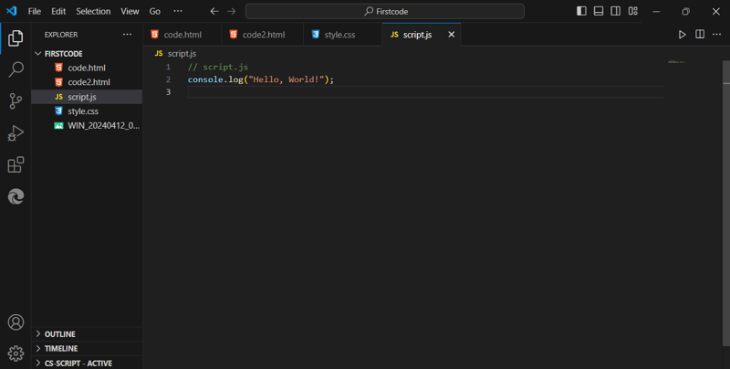 Day f #daysofMiva Coding Challenge: Linking JavaScript to an HTML file.