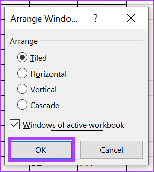 How to View Multiple Worksheets Side-by-Side in Excel