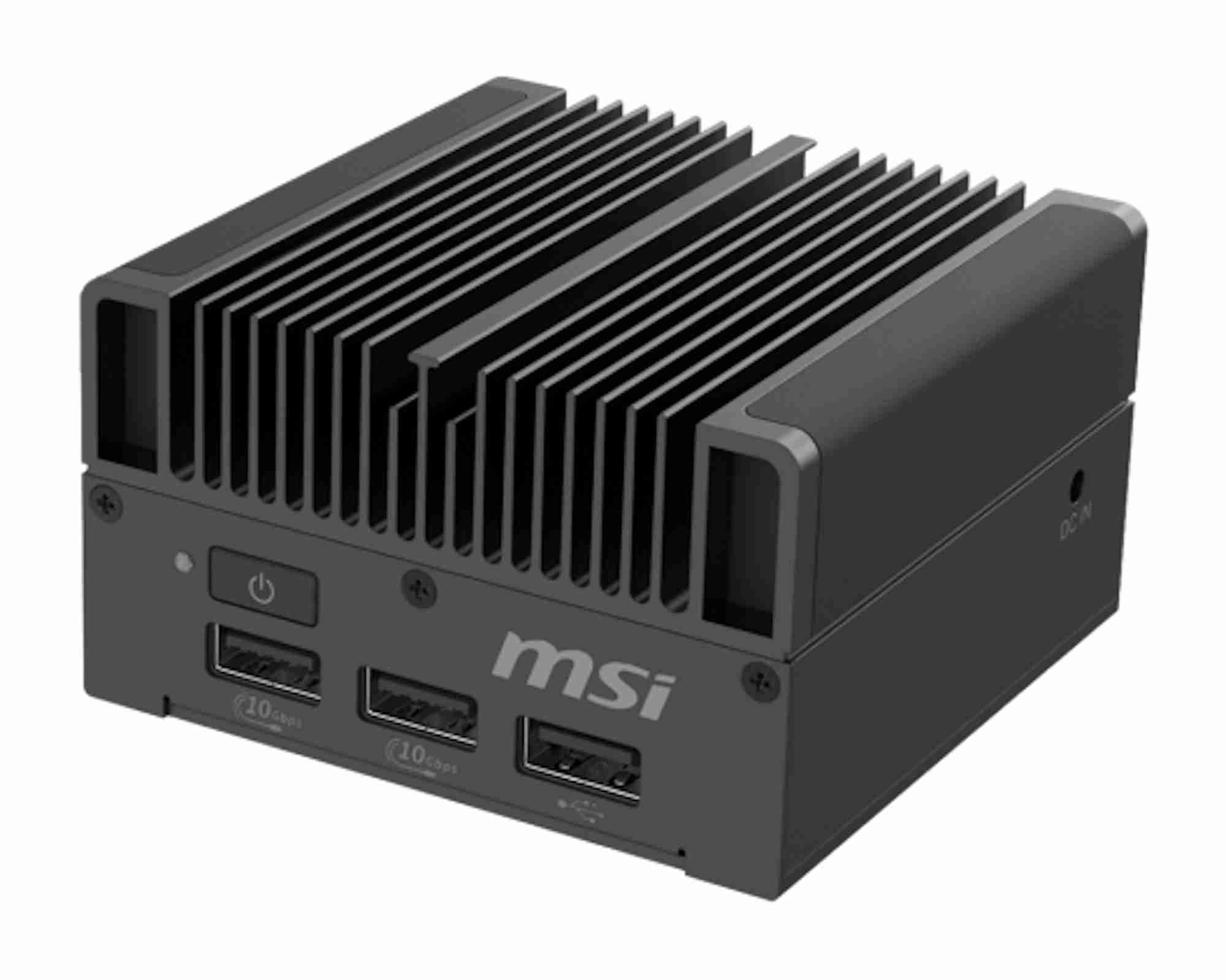 MS-C918S: MSI introduces a palm-sized and passively cooled mini PC