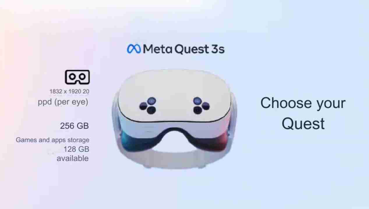 Analyst discusses launch pricing for rumoured Meta Quest 3S VR headset