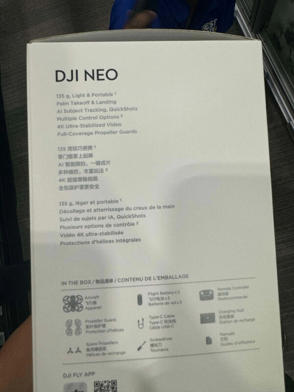 DJI Neo: Leaker clears up conflicting release dates as new drone shown again in fresh retailer leak