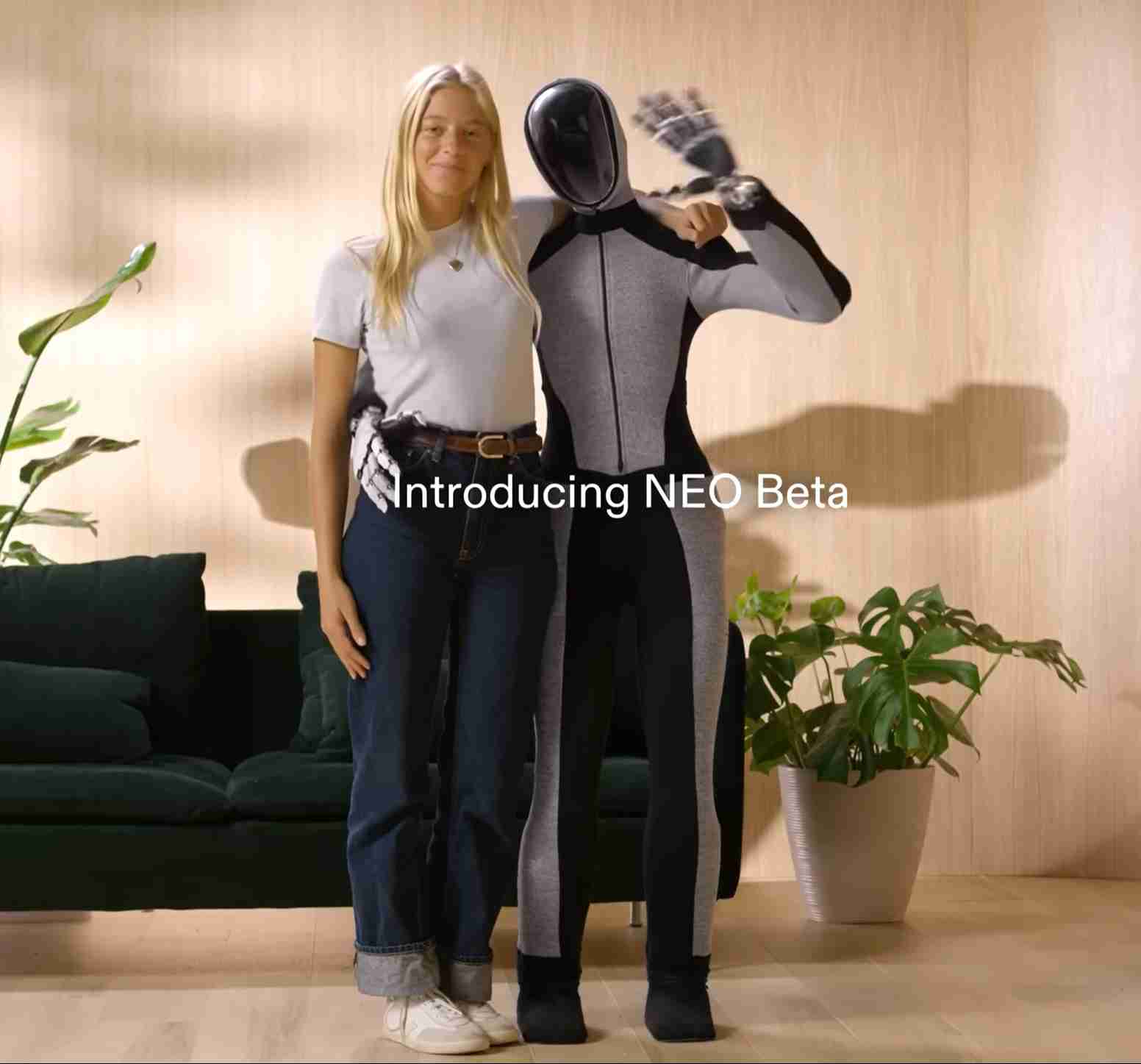 1X Technologies announces its Neo bipedal humanoid is one step closer to taking over home chores