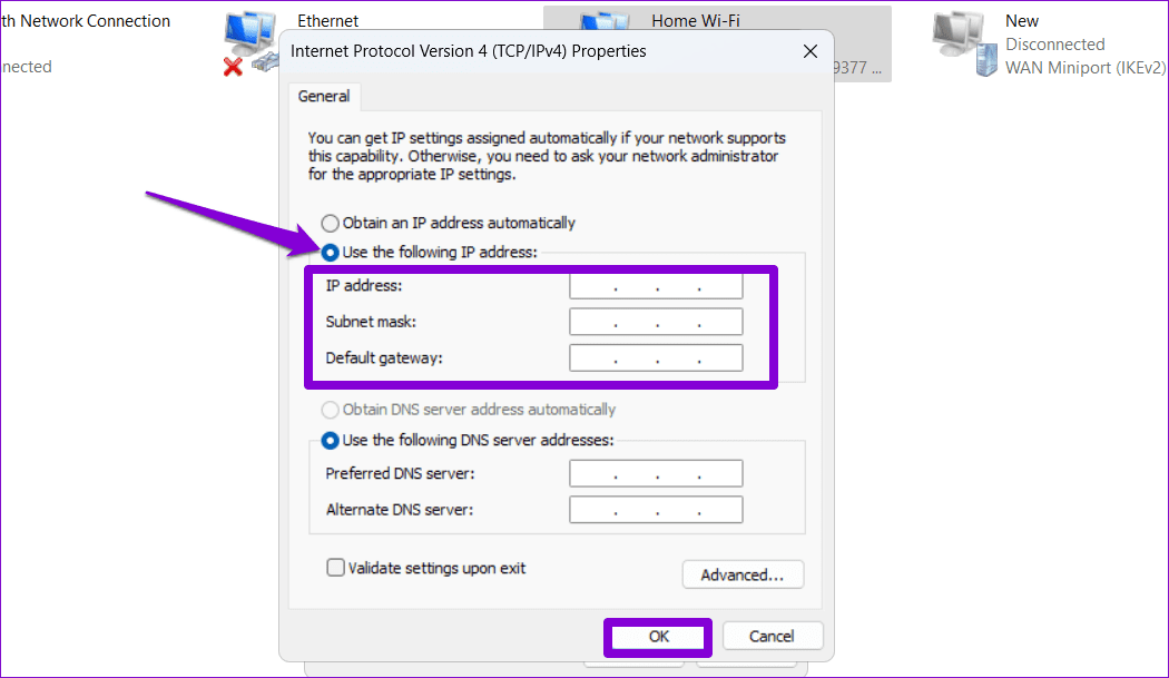 5 Fixes for “Can’t Save IP Settings” Error on Windows