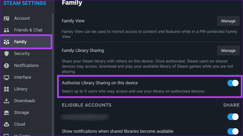 4 Ways to Fix Steam Family Sharing Not Working on Windows 11