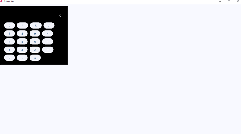 Building a calculator using Flet with python