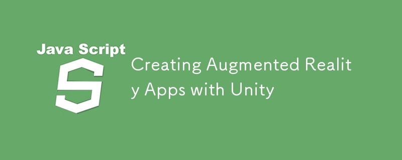 Creating Augmented Reality Apps with Unity