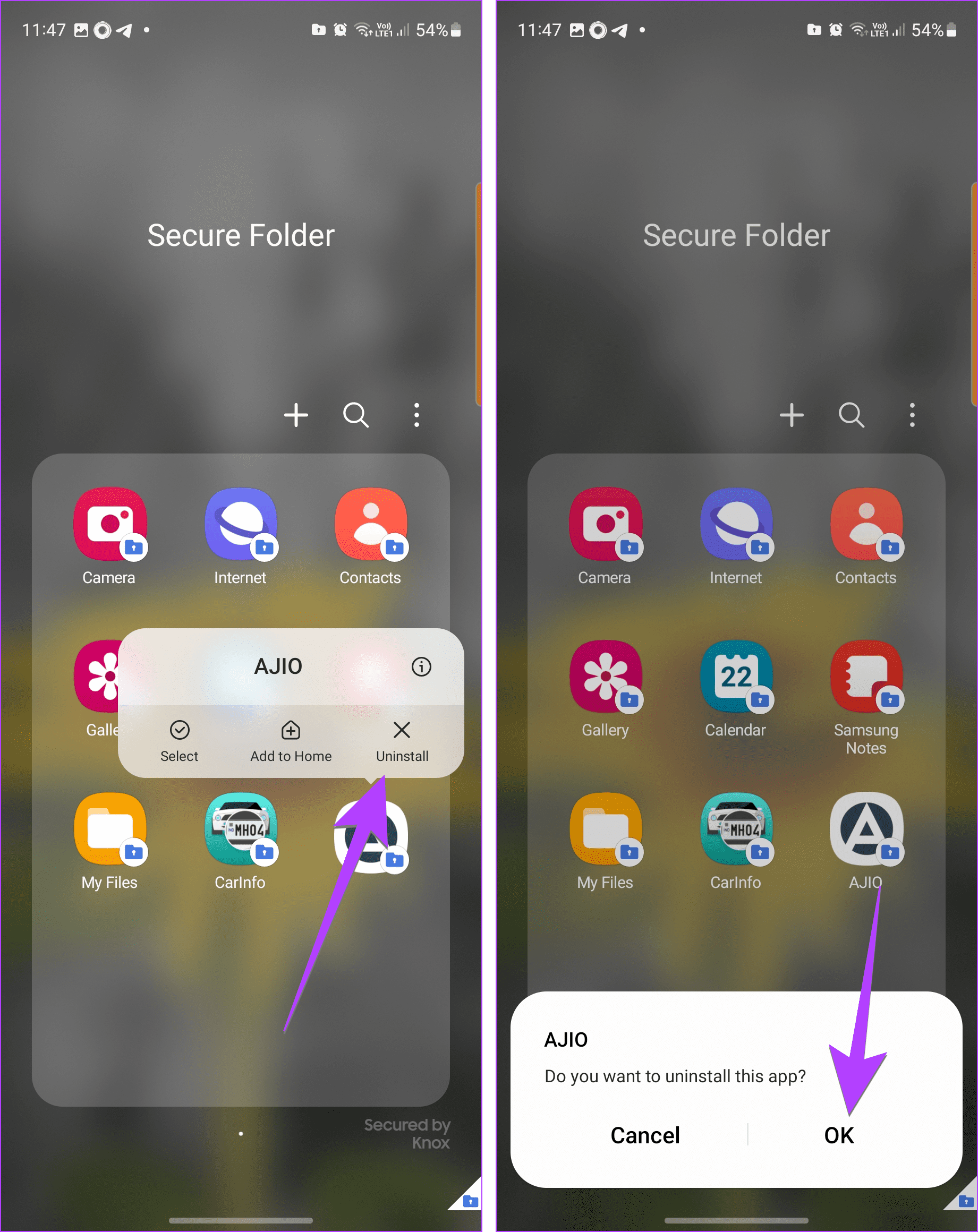 How to Add or Remove Apps From Secure Folder on Samsung Phones