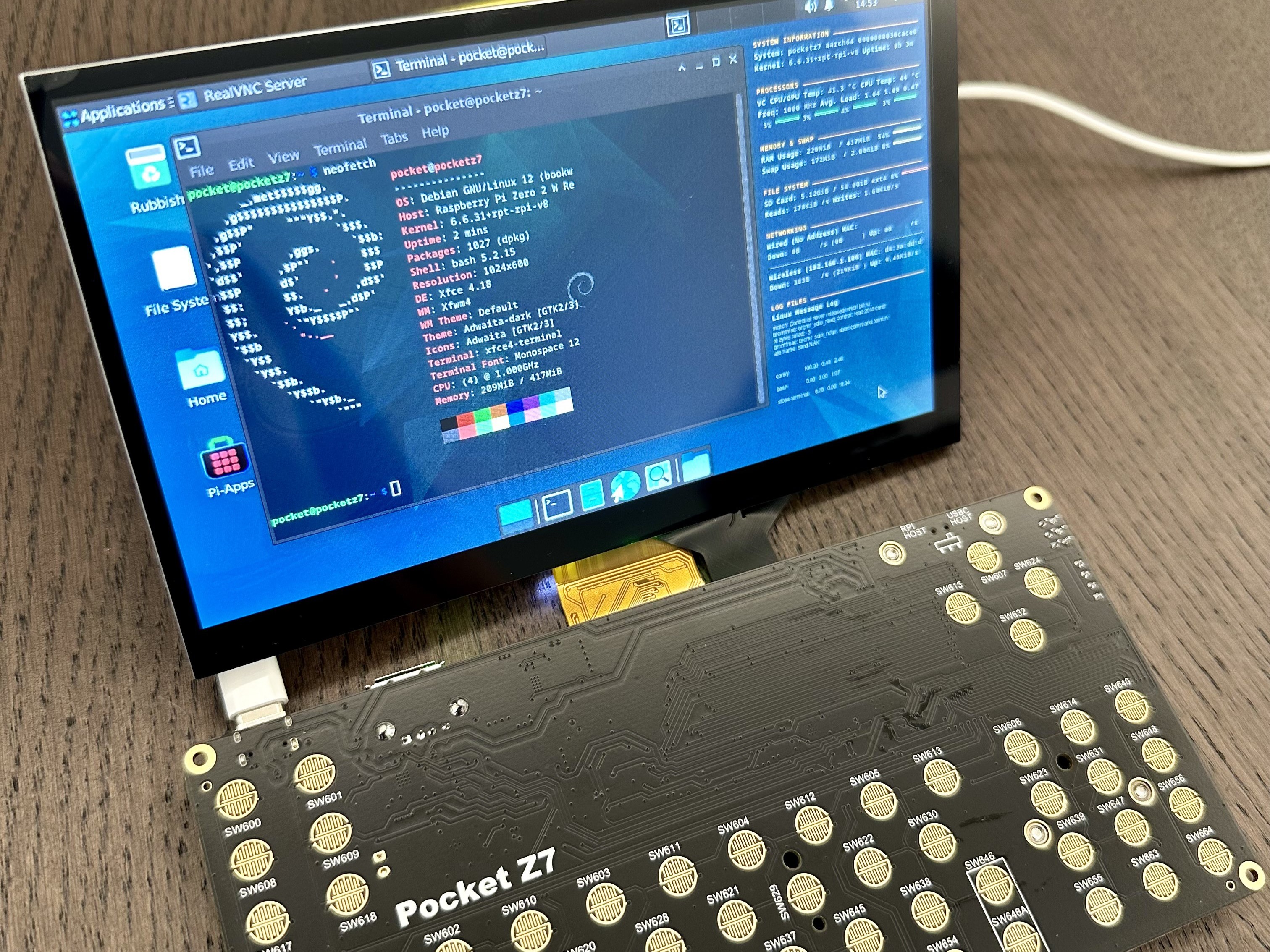 Pocket Z: 0 notebook in the tradition of PDAs comes with Linux