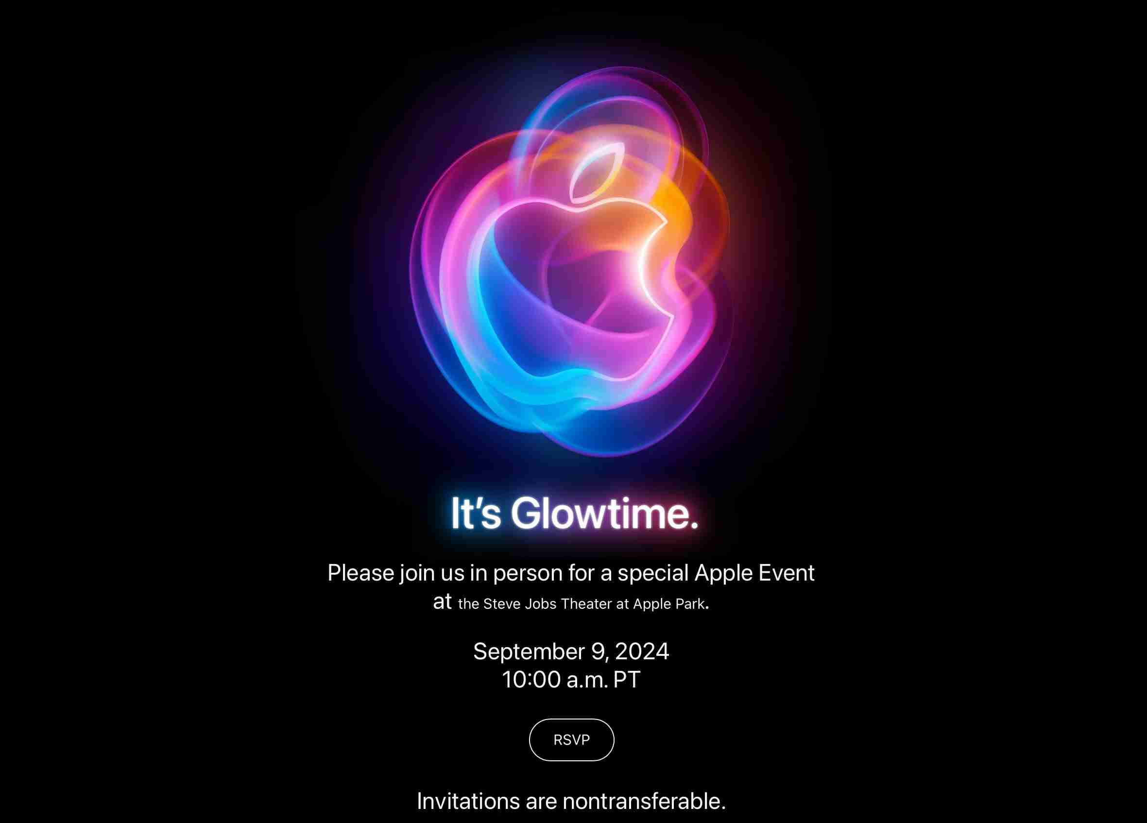 Apple confirms September 9 event for iPhone 16 launch