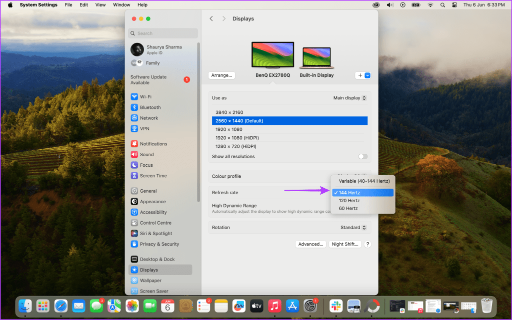 4 Fixes for Macbook Not Outputting in High Refresh Rate to External Monitor