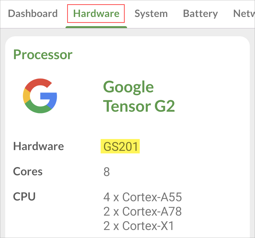 How to See Your Android Phone\'s Processor and Speed