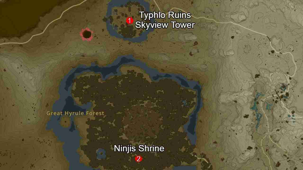 How to get to Lake Saria in Zelda: Tears of the Kingdom (TotK)