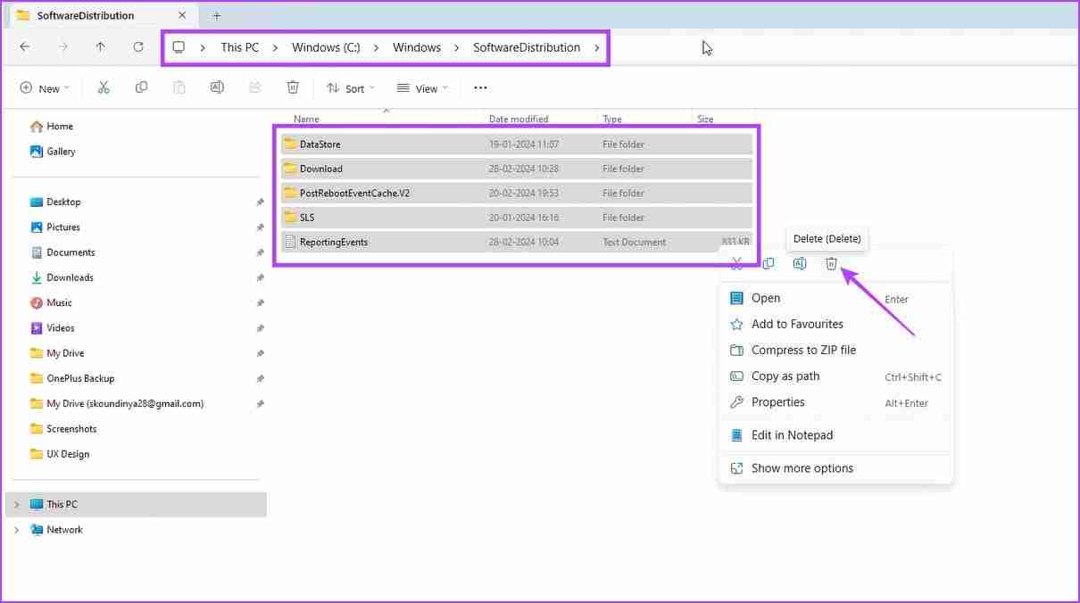 How to Rename or Delete SoftwareDistribution and Catroot2 Folders