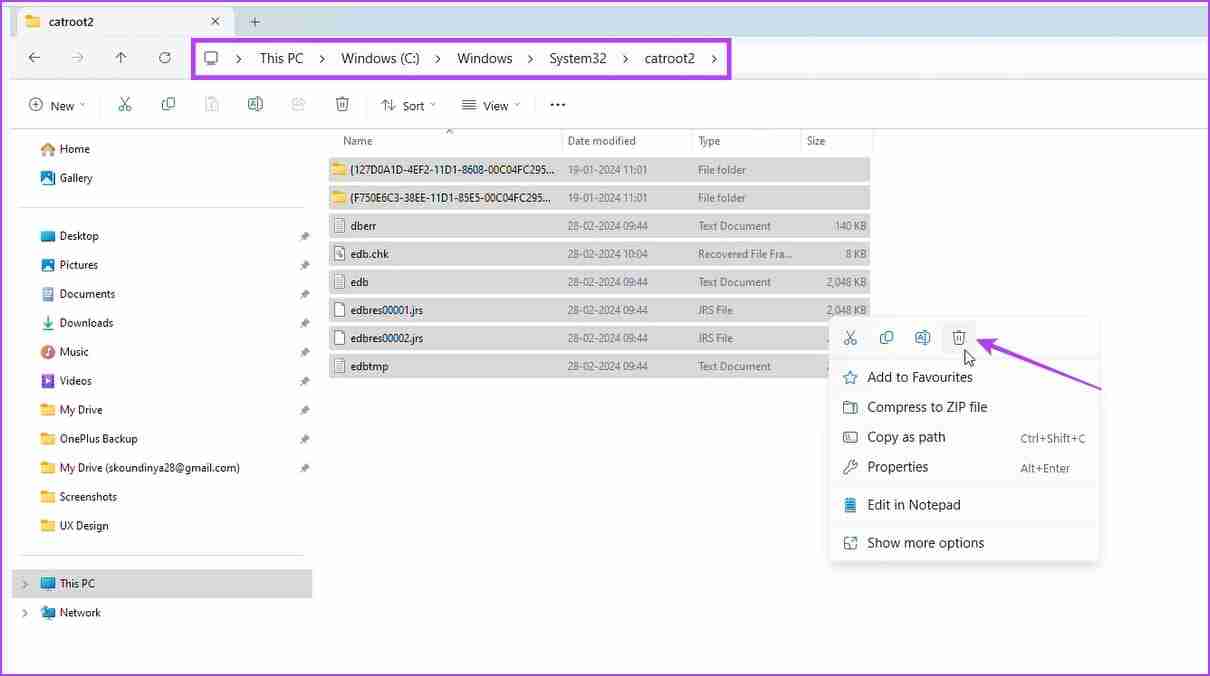 How to Rename or Delete SoftwareDistribution and Catroot2 Folders