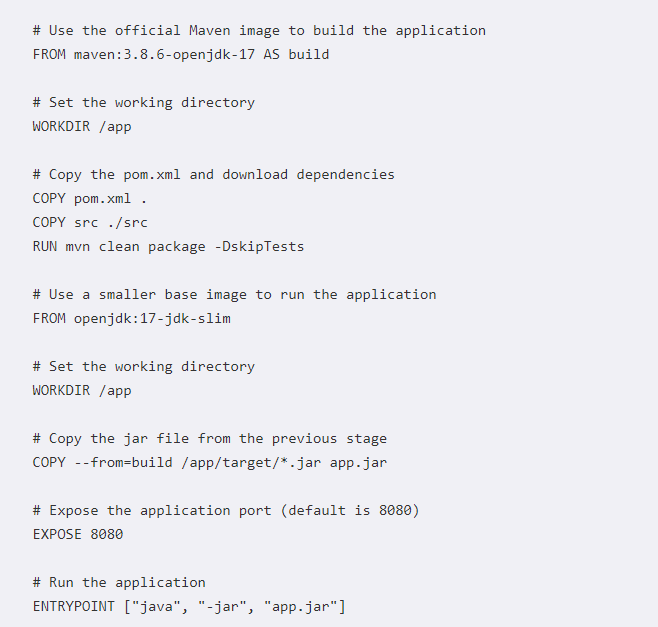 Dockerizing your Java Spring Boot application with Maven, along with a PostgreSQL database