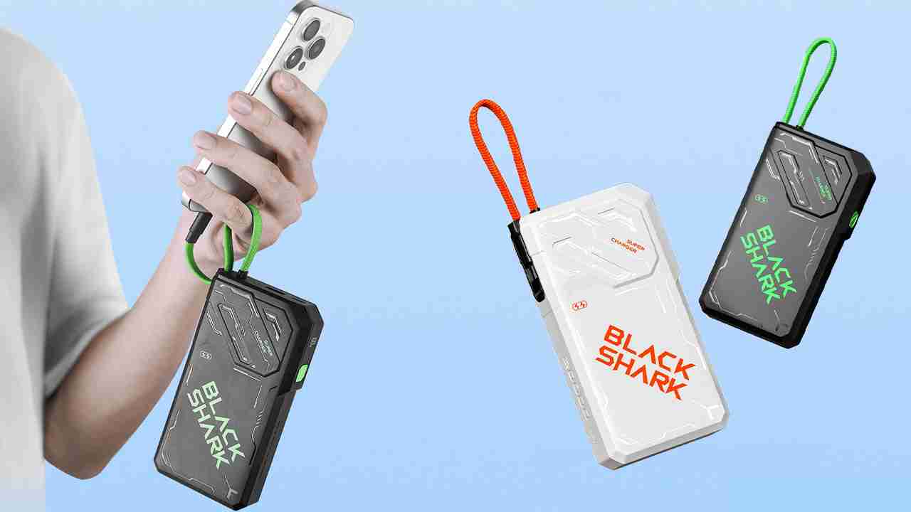 Black Shark launches new high-capacity power bank with built-in cable and display