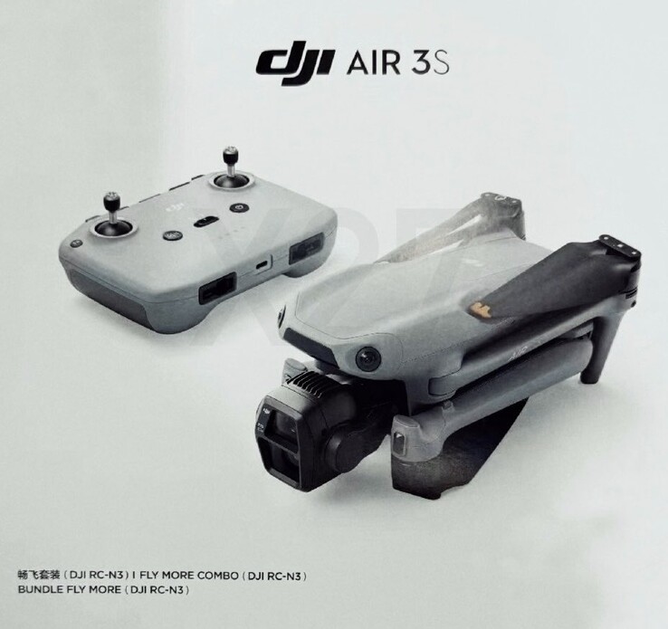 DJI Air 3S: New drone could be launching sooner than expected as retail packaging leaks with unreleased DJI RC-N3 controller