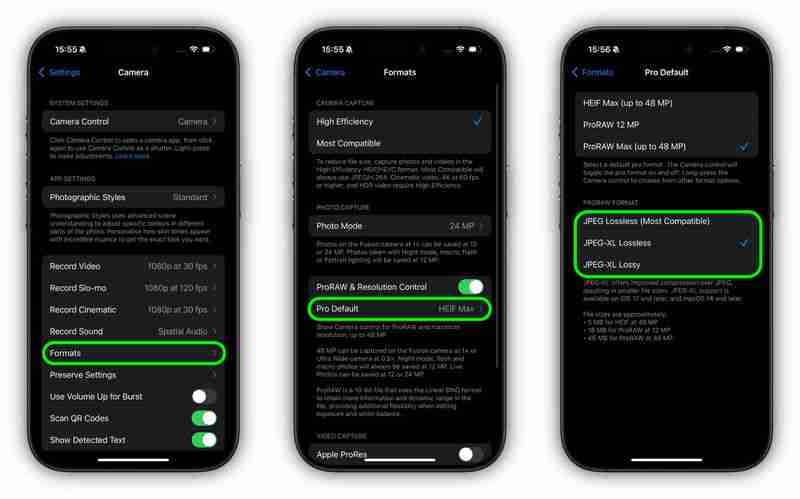 iPhone 16 Pro: Using the New ProRAW Shooting Formats