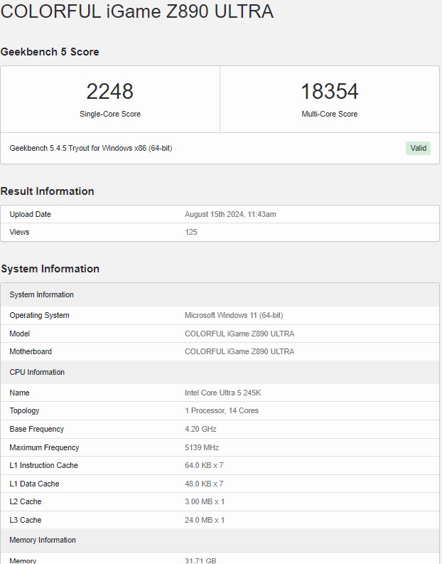 Arrow Lake vs Zen 5: Core Ultra 5 245K demolishes Ryzen 5 9600X and Ryzen 7 9700X in Geekbench multi-core test