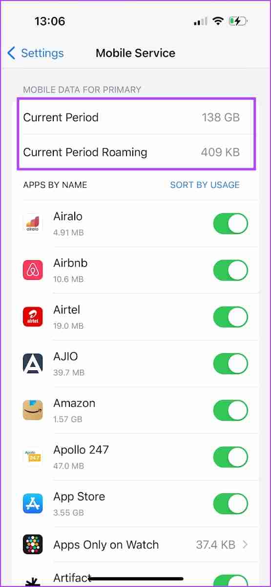 3 Ways to Check Monthly or Daily Data Usage on iPhone