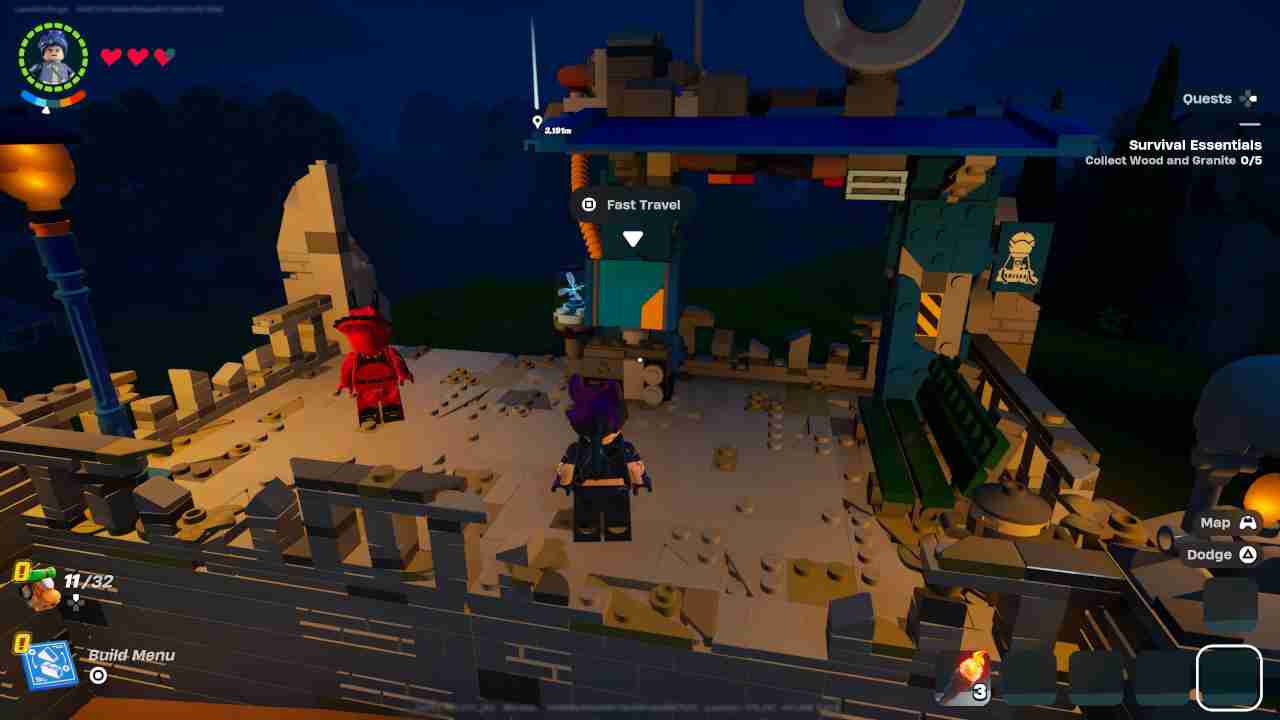 How to start Lost Isles in LEGO Fortnite